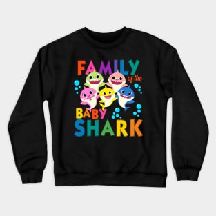 Family of the baby shark Crewneck Sweatshirt